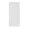 Codel Doors 34" x 84" x 1-3/8" Primed 1-Panel Interior Shaker 7-1/4" RH Prehung Door with Brushed Chrome Hinges 2170pri8401RH26D714 - alternate 1